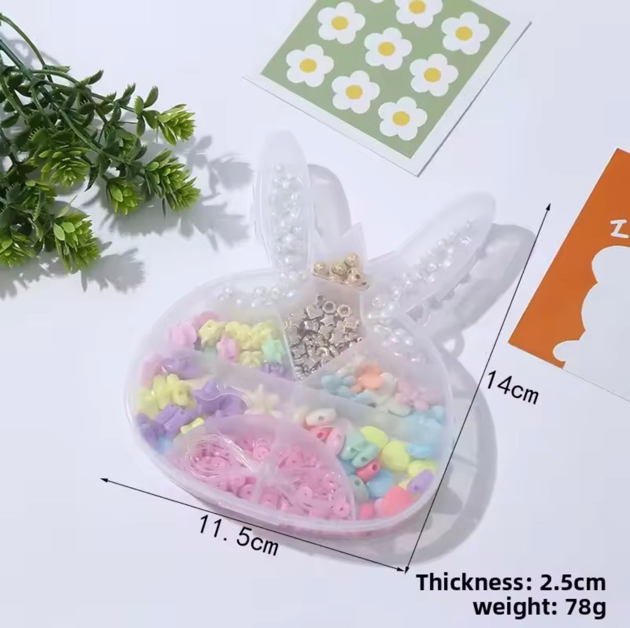Handmade Beaded Children's Toys Creative Loose Spacer Beads Making Bracelet Necklace 24 Grid Girl Jewelry Set Girl Toy Gift