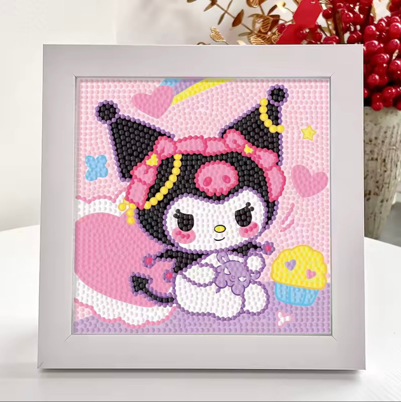 Beginner Diamond Painting Set 5D Children and Adults Diamond Painting Photo Frame Craft