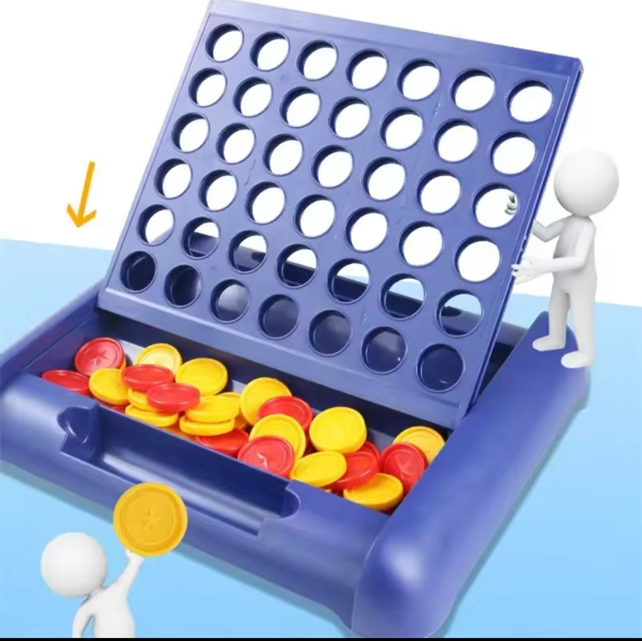 The Classic Game Of Connect 4 Game For 2 Players; Connect 4 Grid Get 4 In A Row Game For Kids Ages 6 And Up Backyard Games