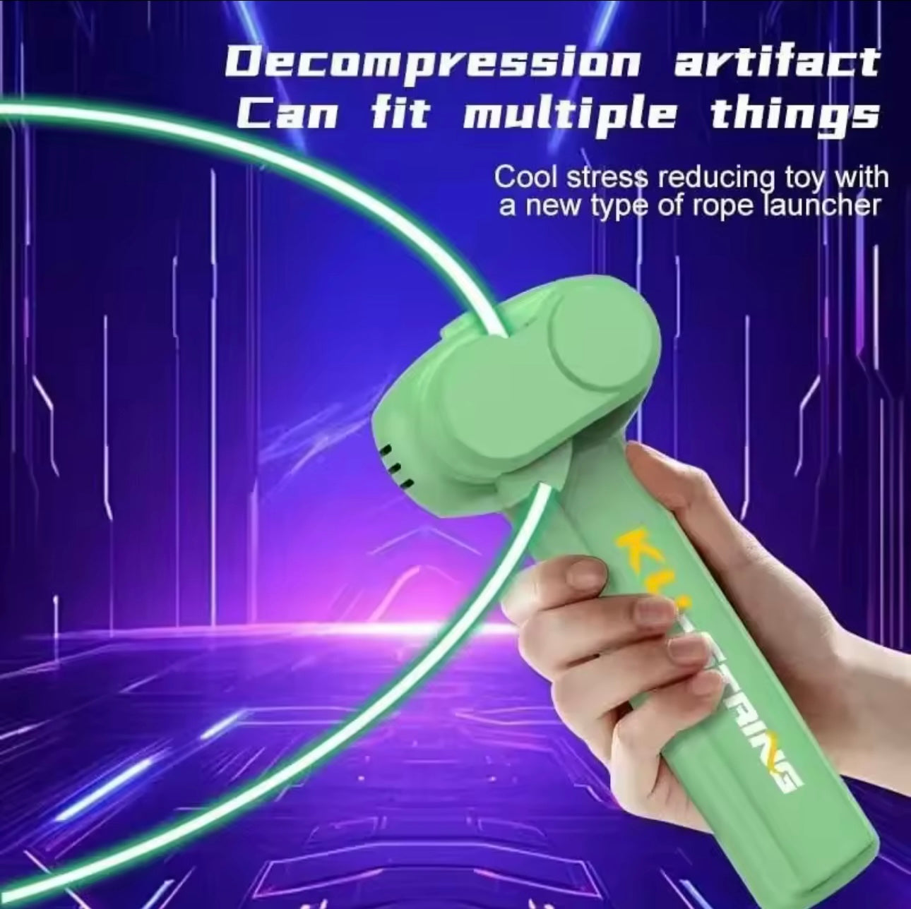String Rope Launcher Fidget Toy
